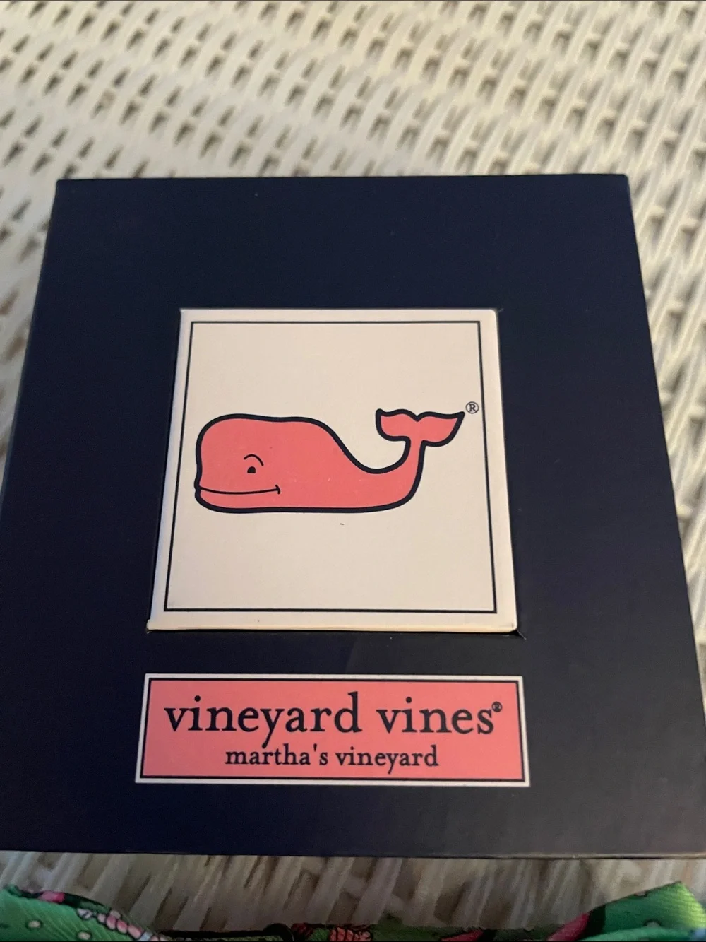 Vineyard Vines Green Lobster Print Kids Bow Tie
